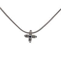 Necklace Zancan Man in Gold Zaffiro EC004B - EC004B